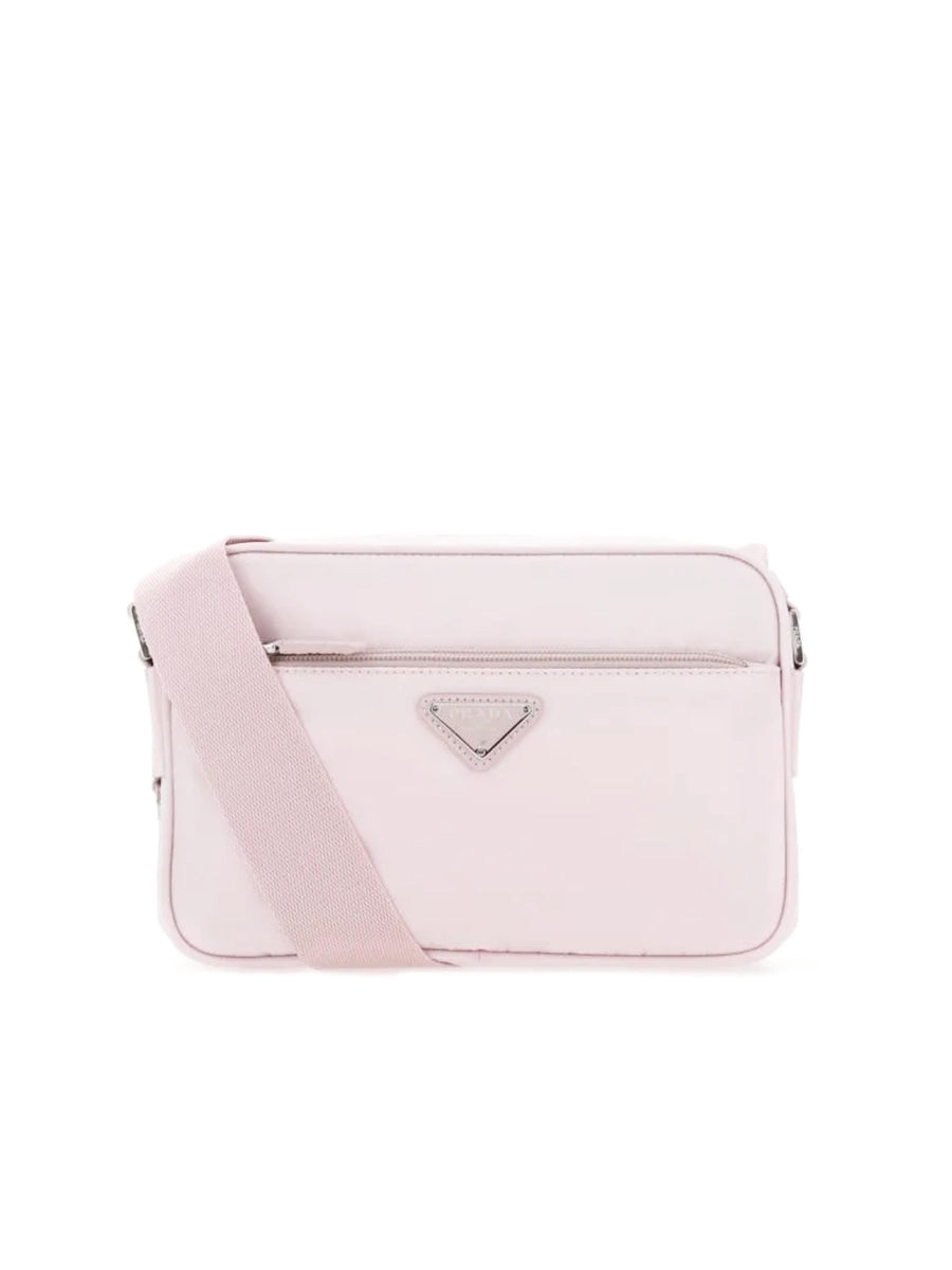 PP Re-Nylon Shoulder Bag in Alabaster Pink