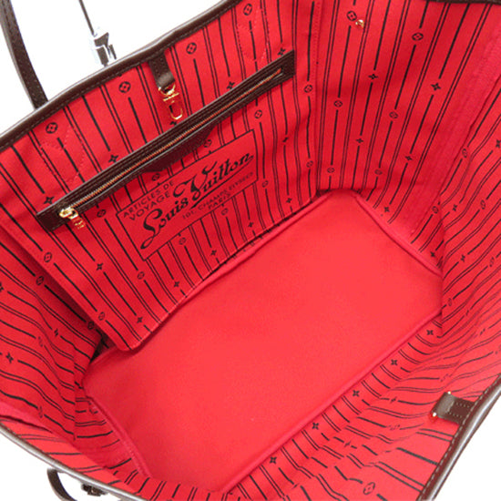 L N51106 Neverfull GM Shoulder Bag Damier Ebene Canvas