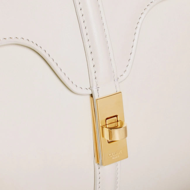 MINI 16 IN SATINATED CALFSKIN RICE