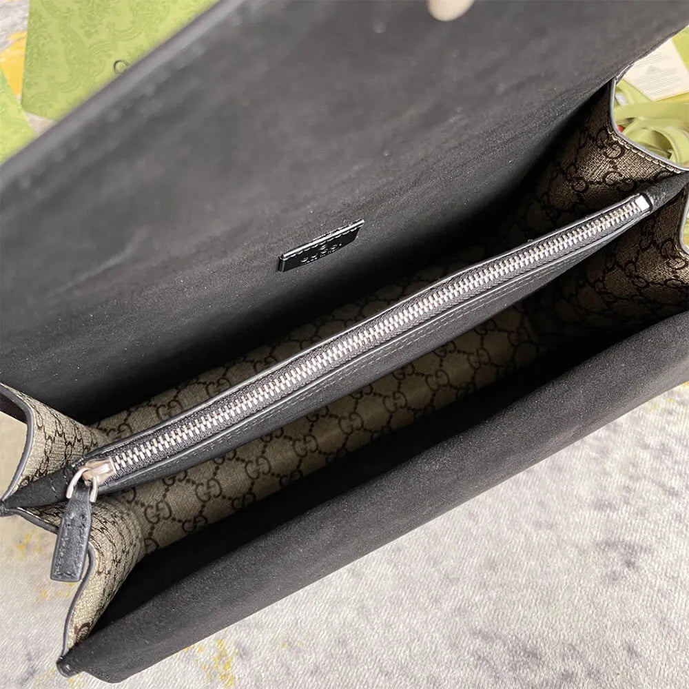 GG Supreme Medium Dionysus Shoulder Bag