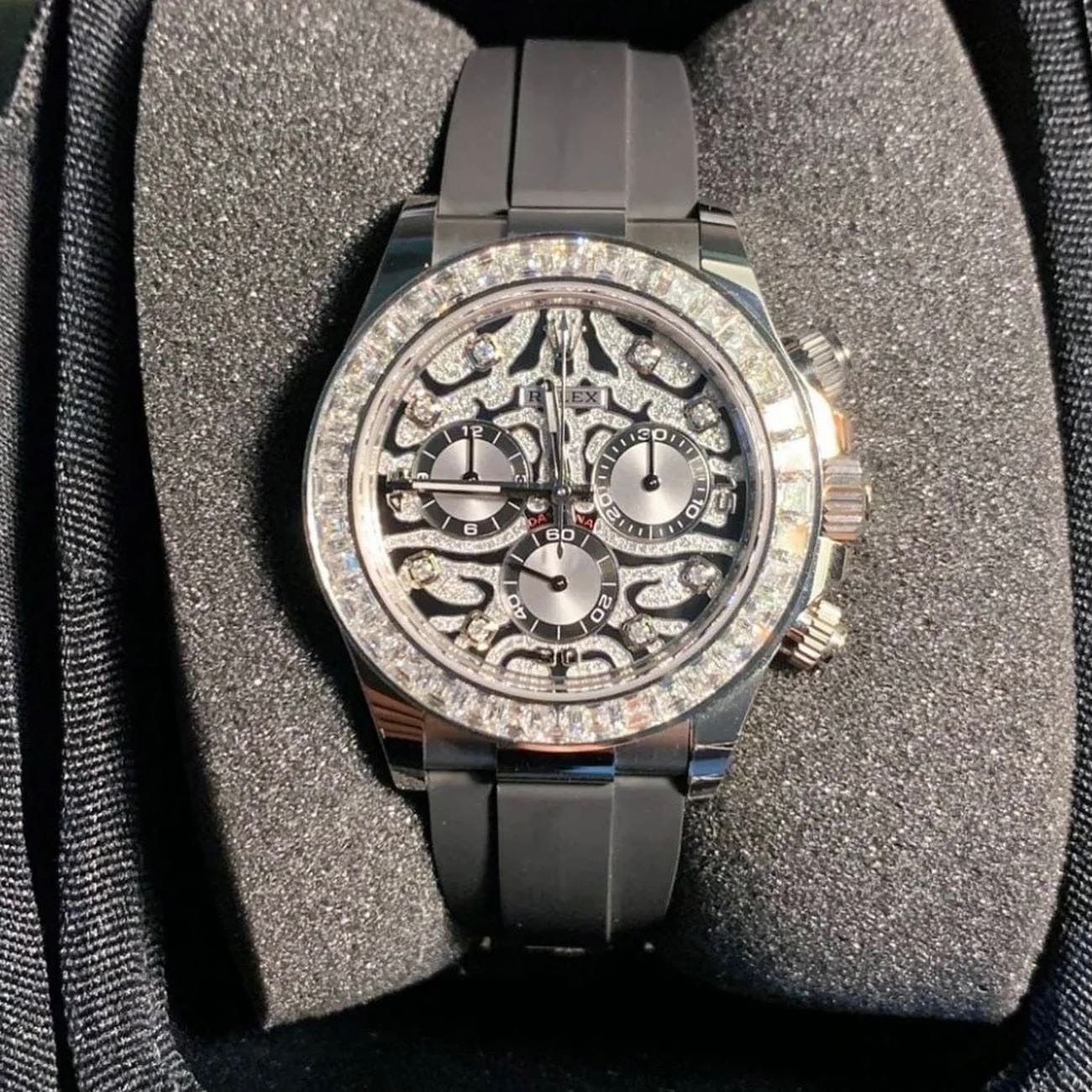 RLX Daytona 116589TBR "Eye of the Tiger" White Gold UNWORN