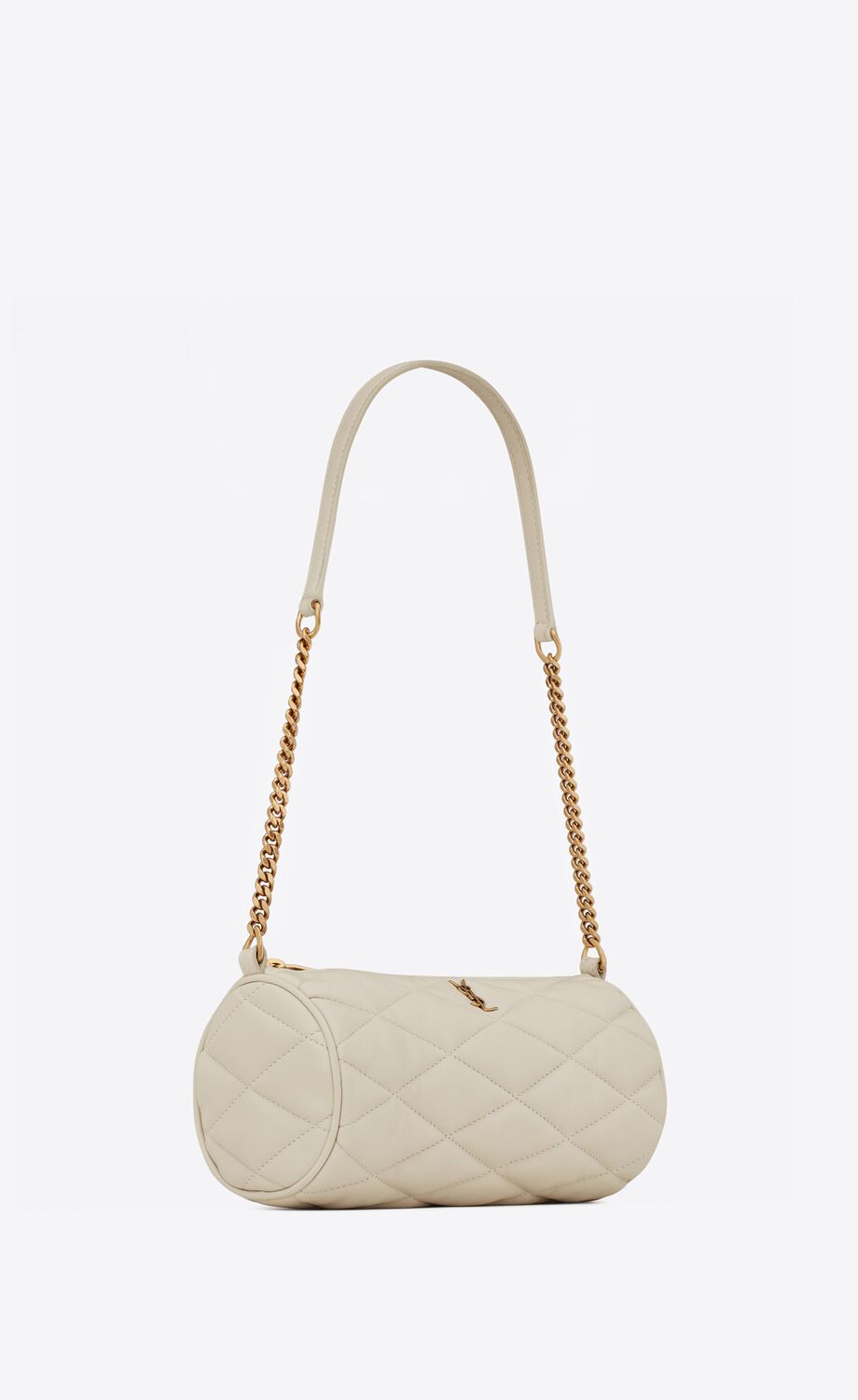 Y Sade Small Tube Bag in Quilted Lambskin