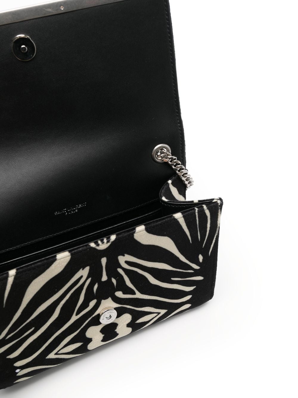 Y Small Crossbody in Zebra Print