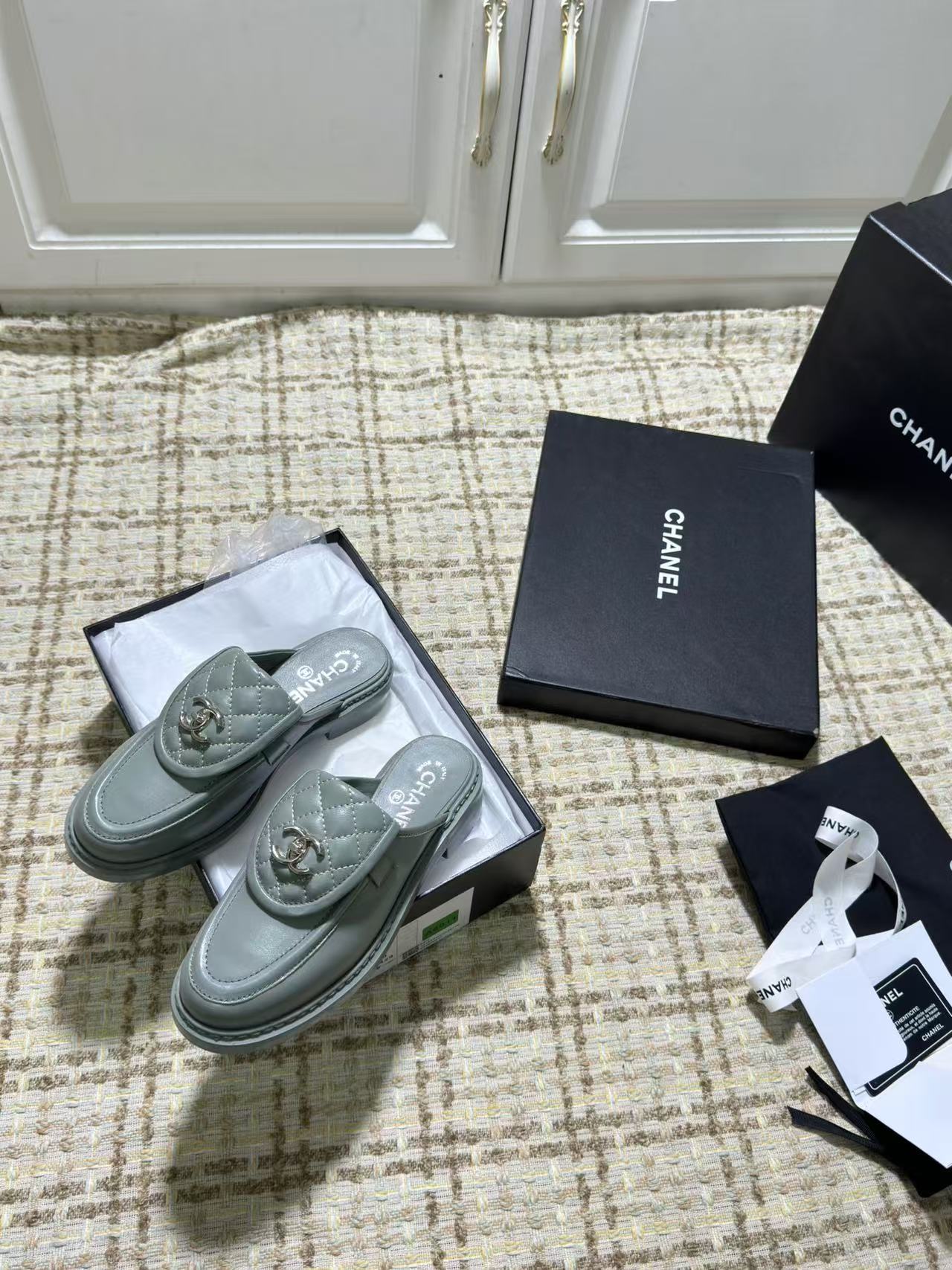 Cc new arrival 24ss women Loafers shoes