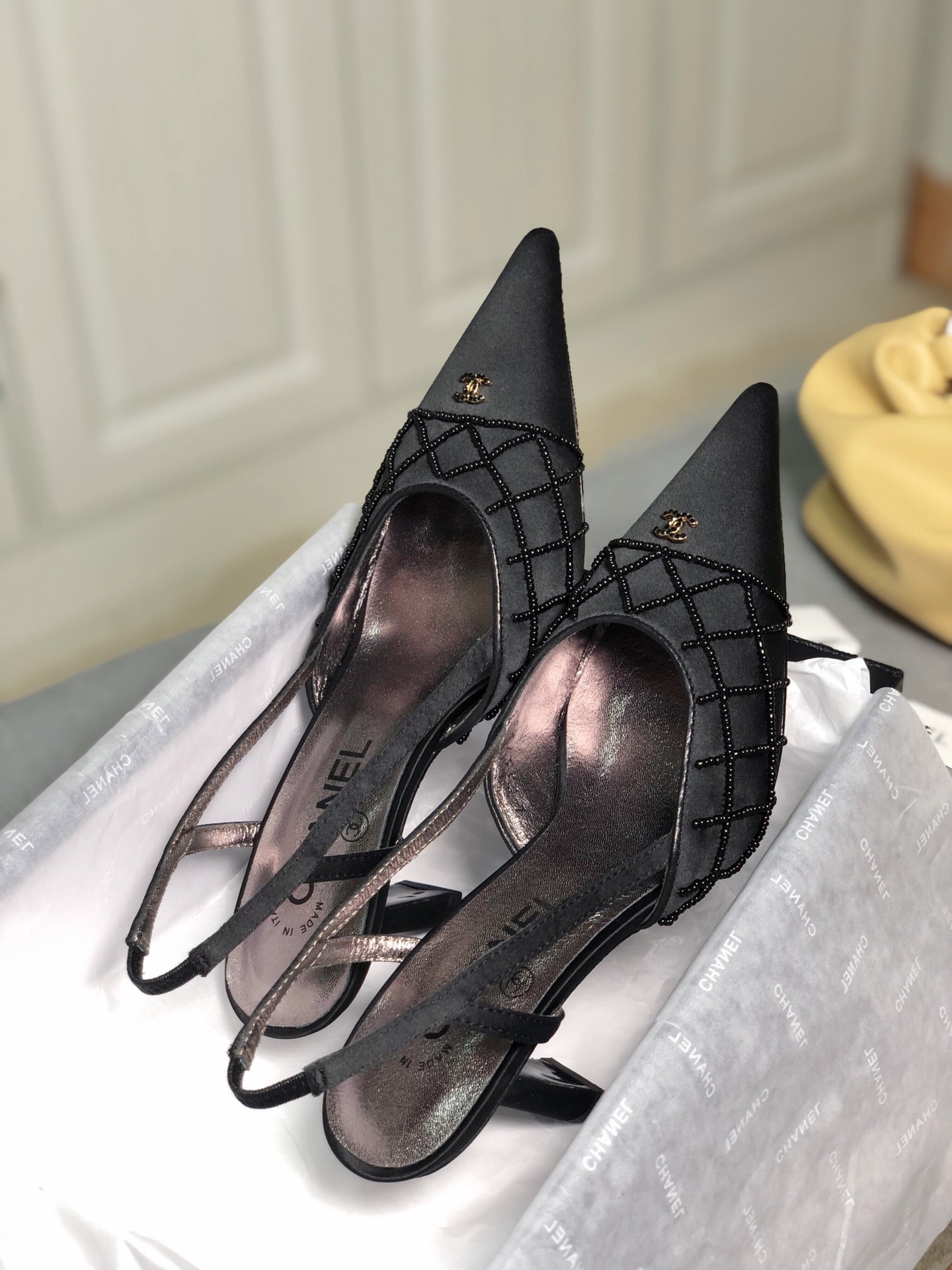 Cc new arrival Vintave women heels 6.5 cm