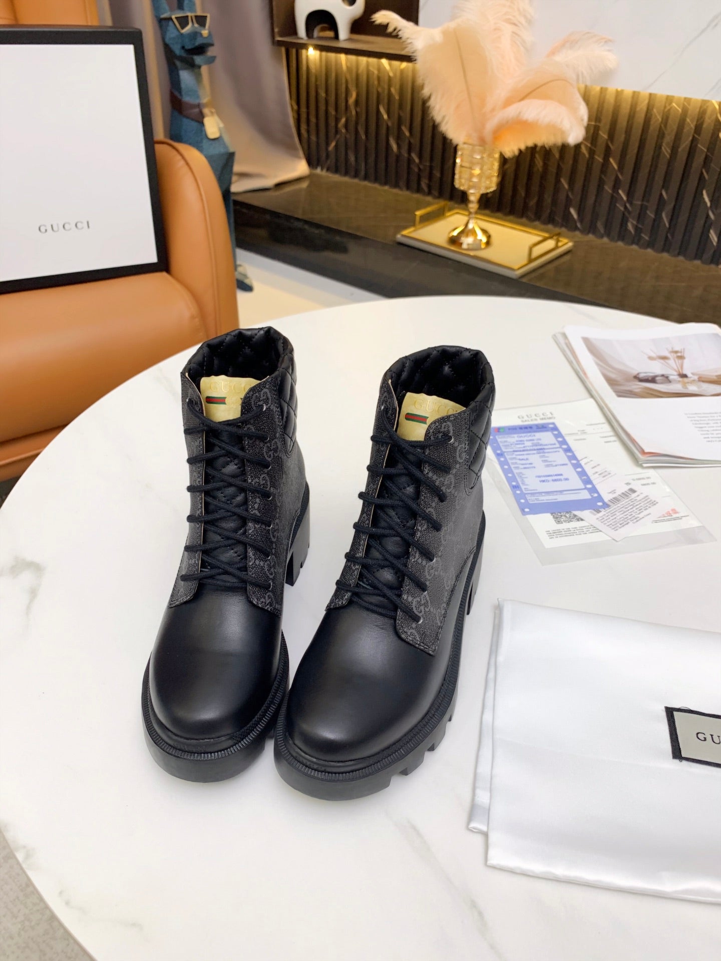 Gg new arrival women boots heels 6cm