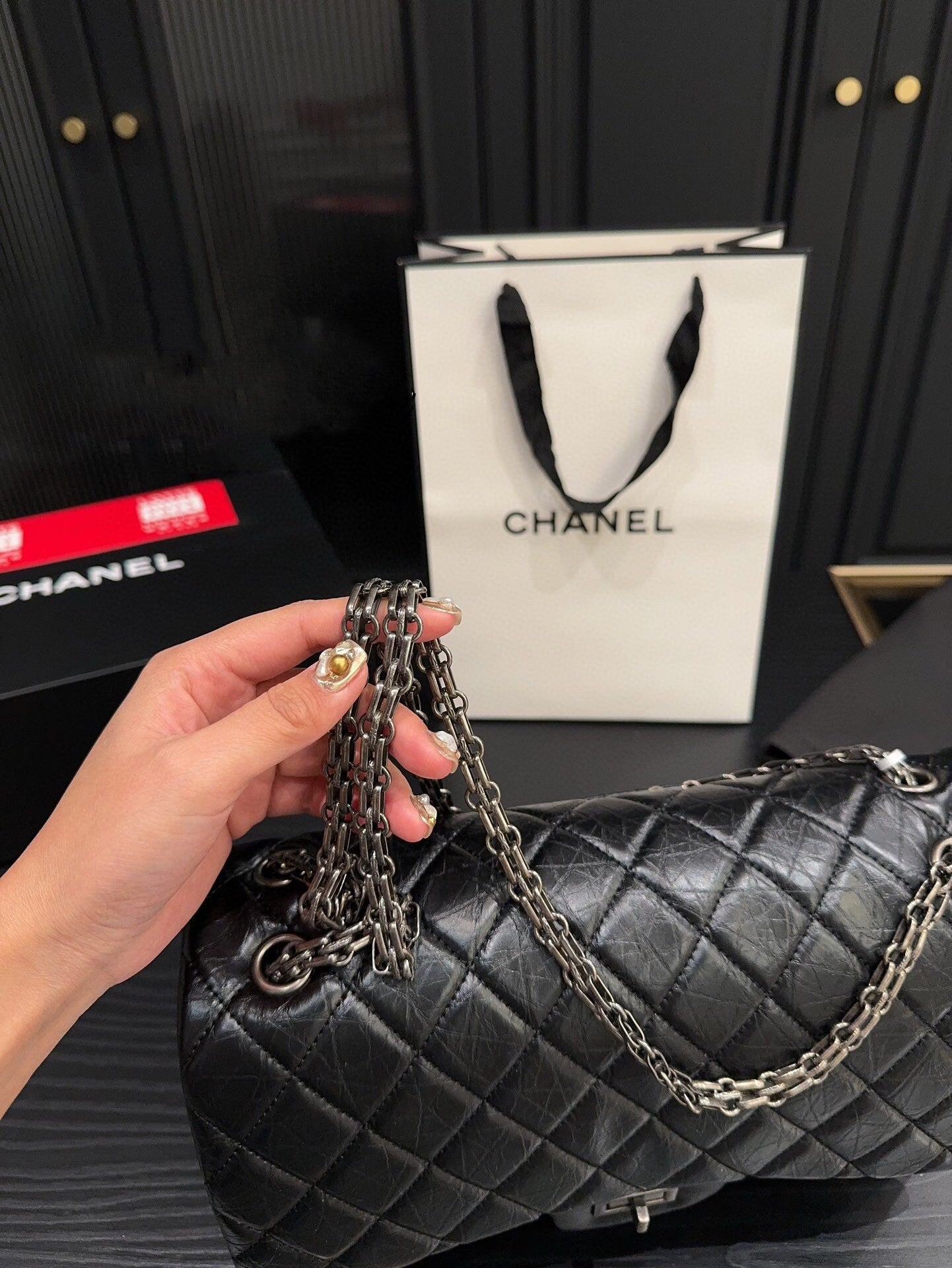 Cc new arrival 2.55 bag size: 30*28 cm