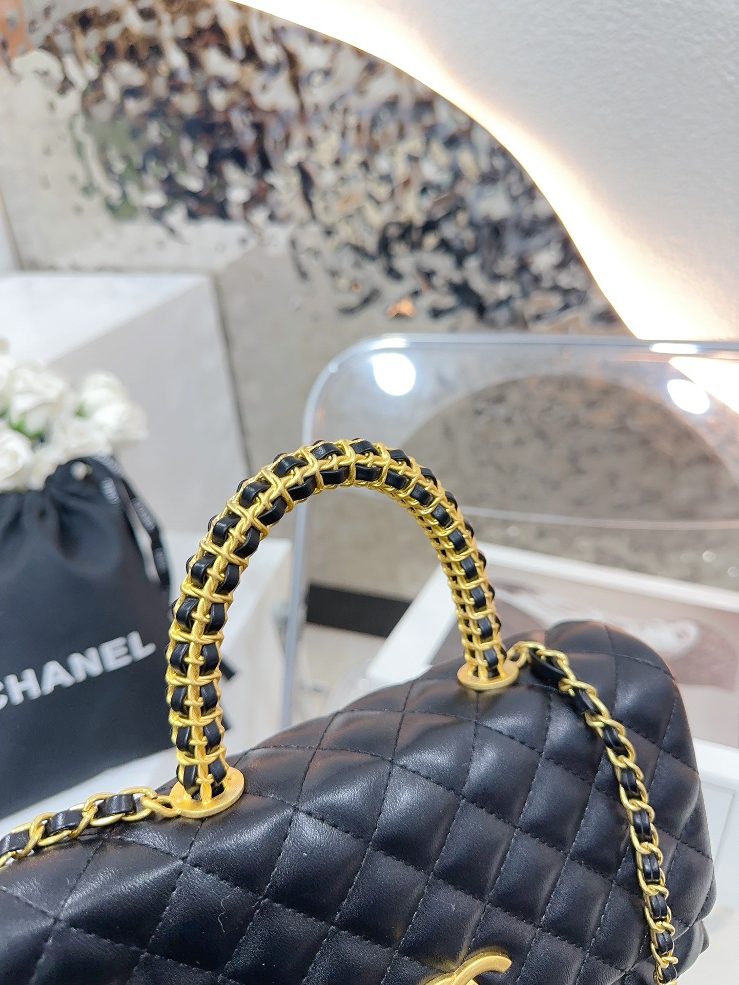 CC new arrival coco handle size : 24cm