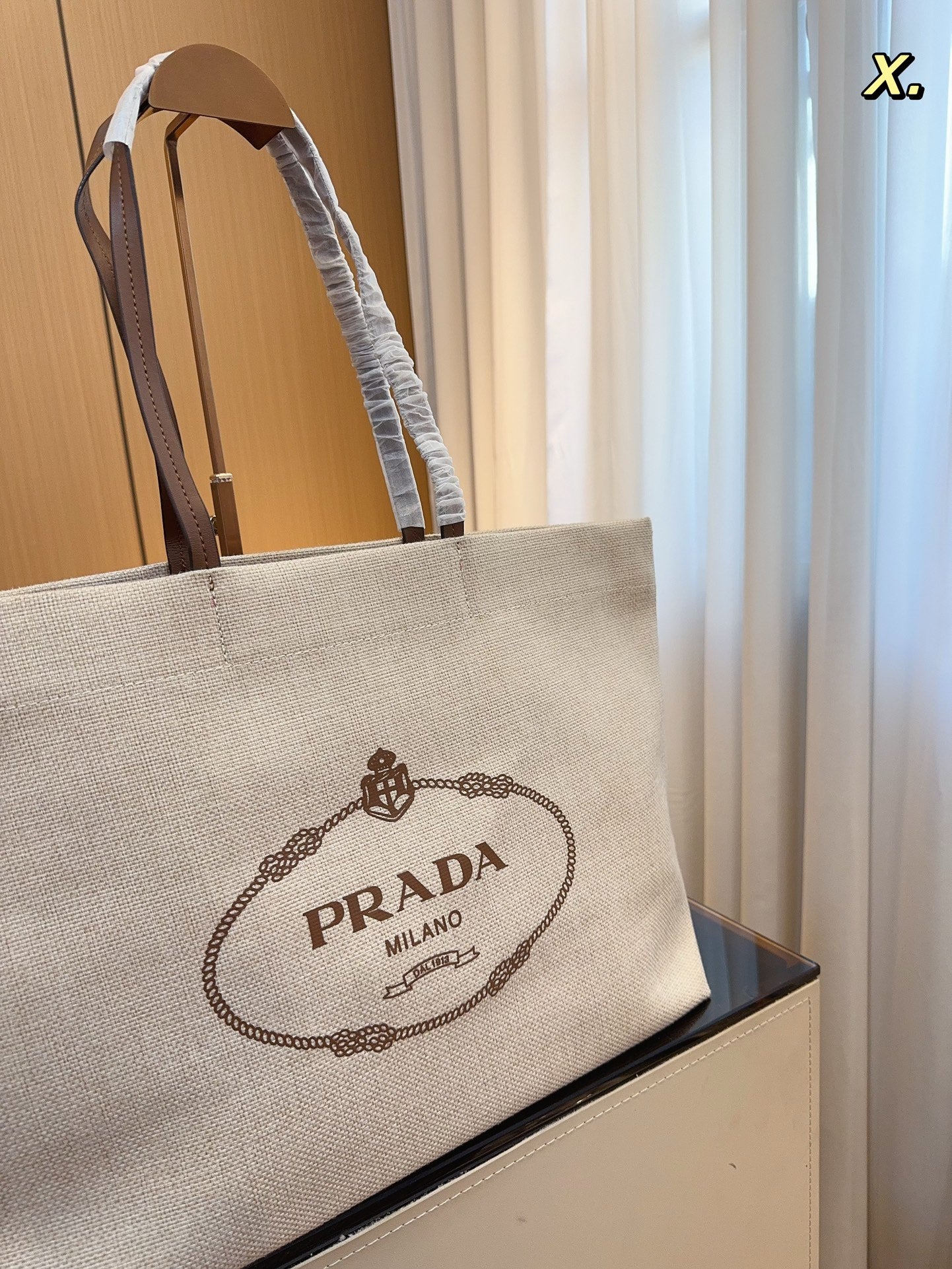 Pra Re-Nylon new arrival tote bag size : 37*16*30cm