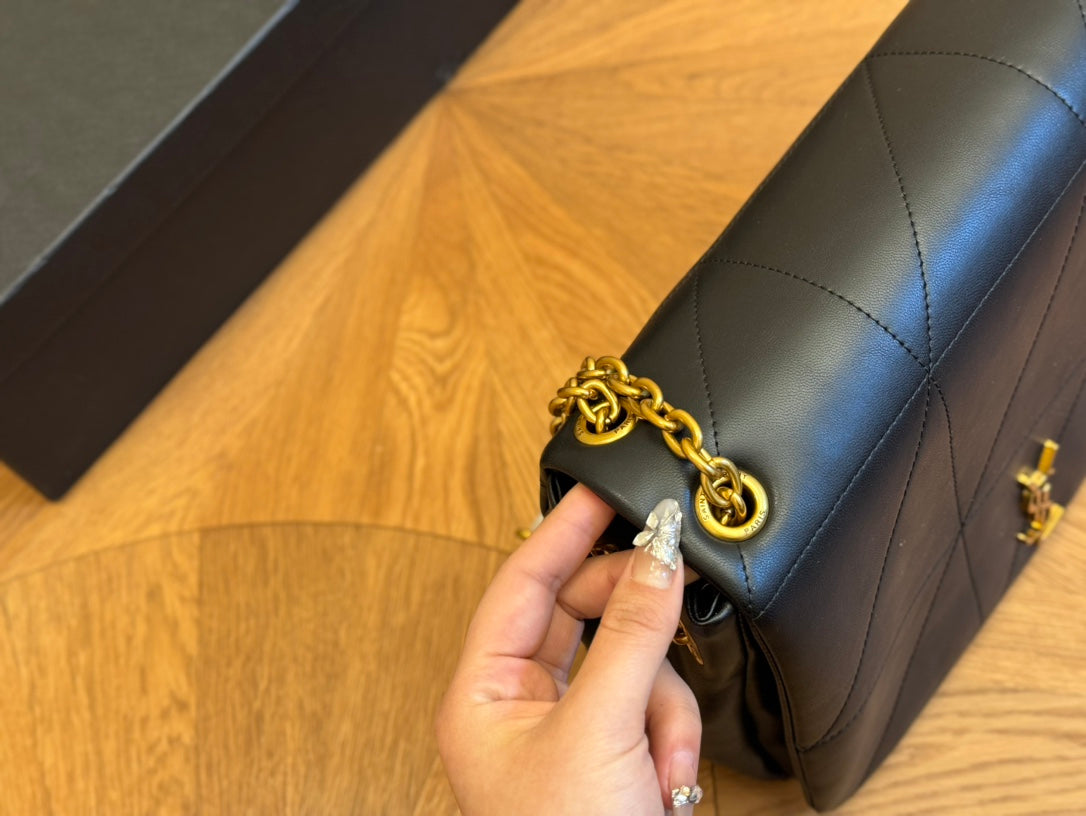 Y Leather Shoulder Bag