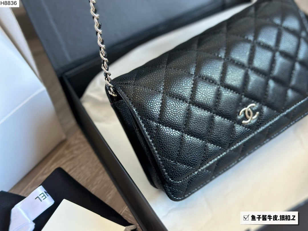 CC new arrival woc caviar leather bag size:19 * 12cm
