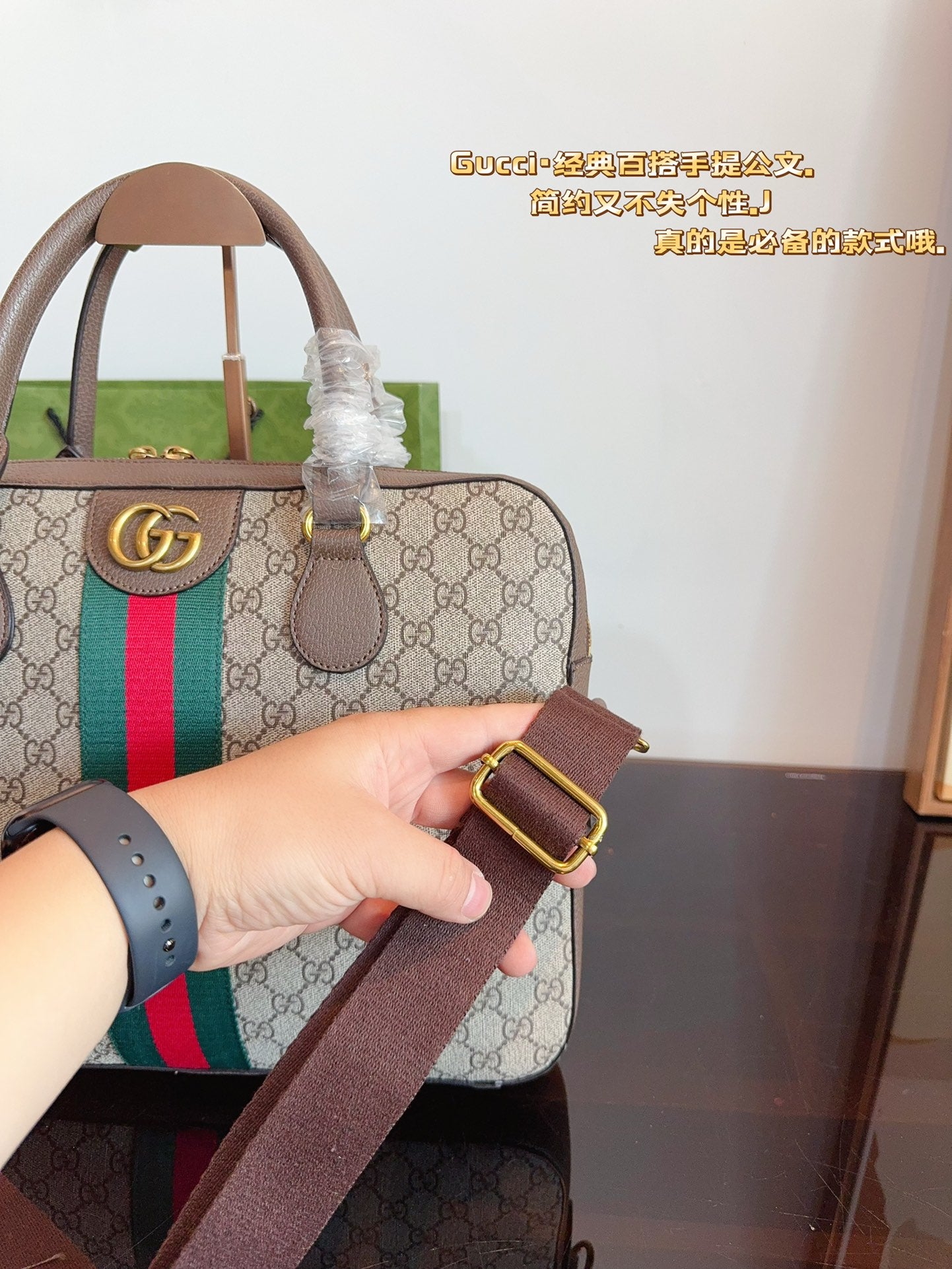 GG new arrival men and women handbag size: 36*6*28cm
