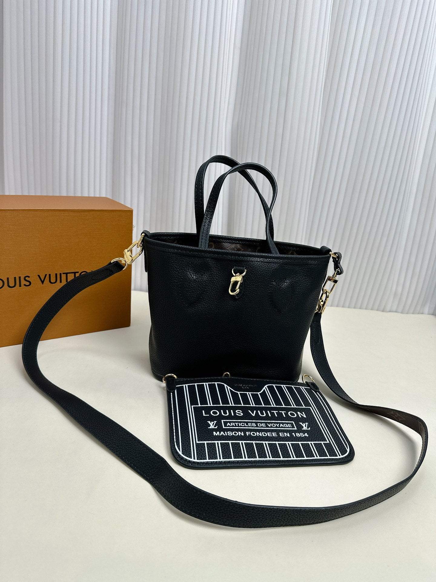 Louis new arrival neverful BB tote bag small size: 16.5*11*26.5cm