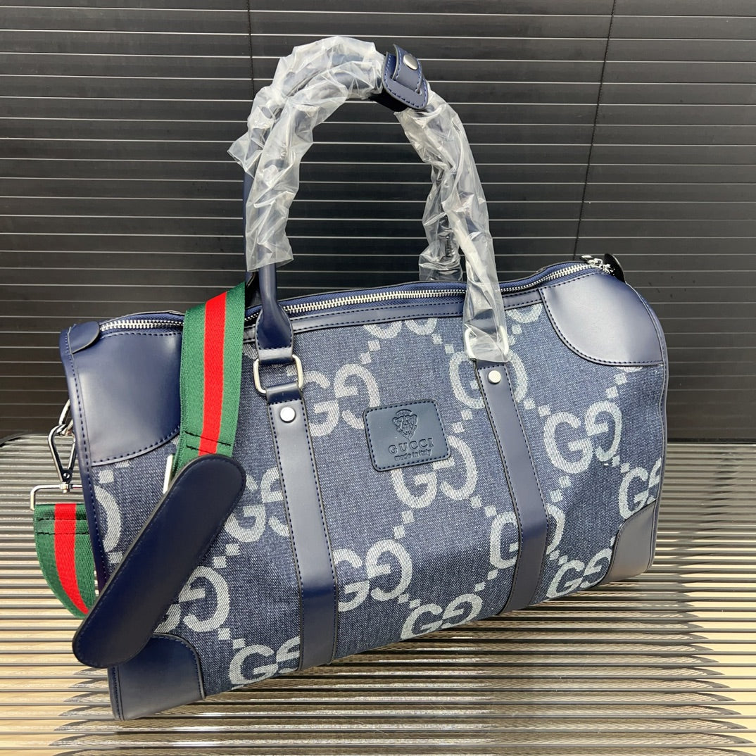 Gg new arrival denim travel bag size: 50*28 cm