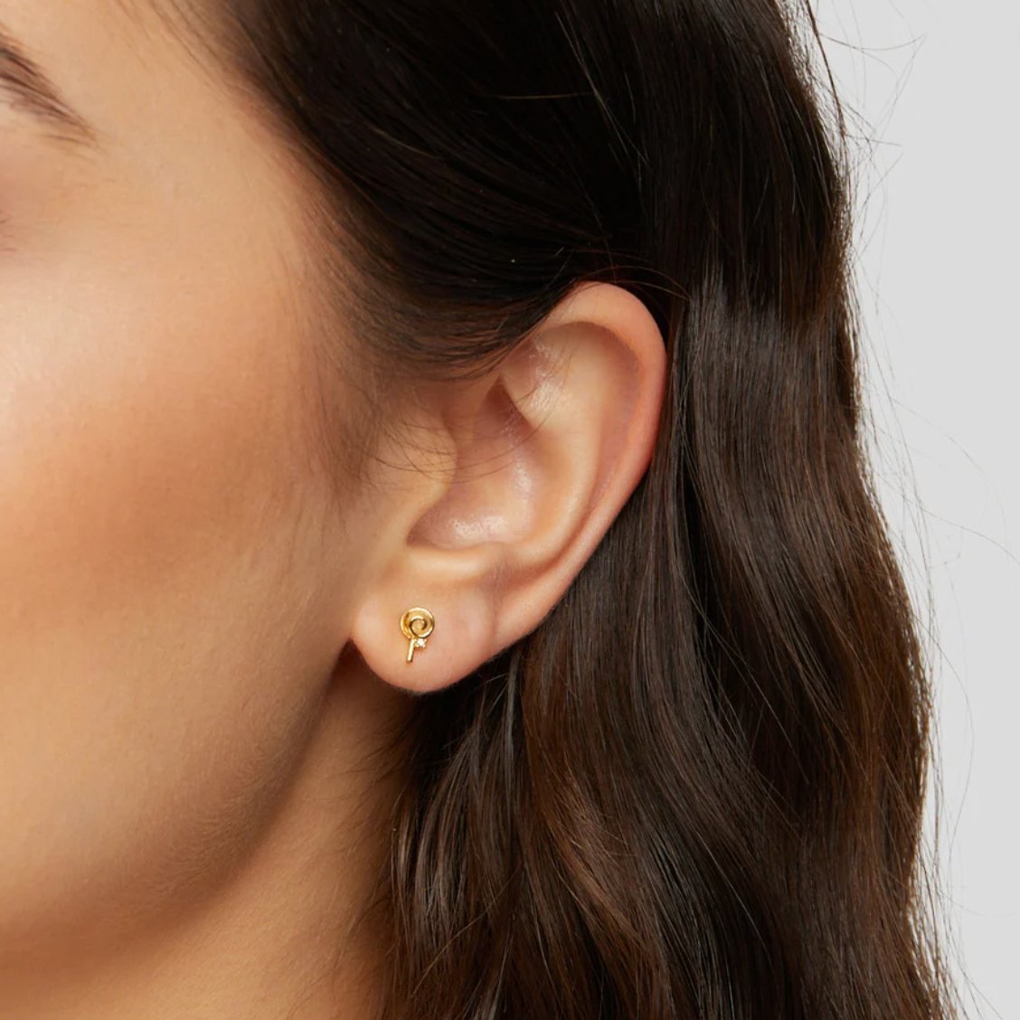 Santa's Candy Swirl Earrings