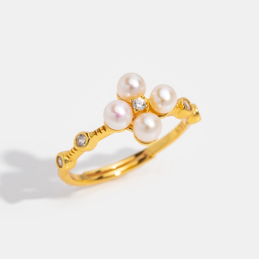 14K Gold Freshwater Pearl Ring