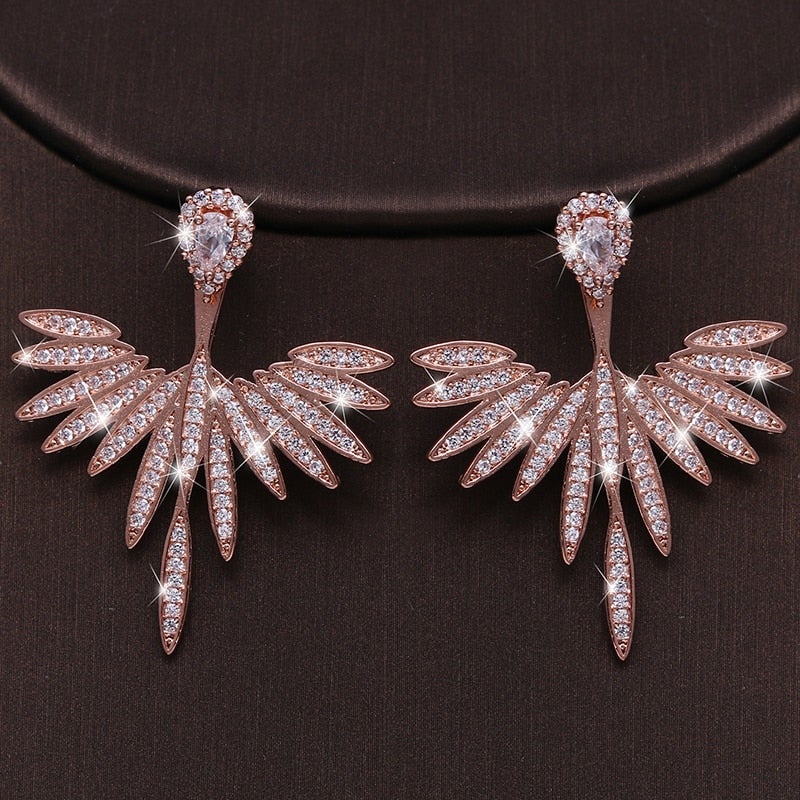 Crystal Marquise Drop Earrings