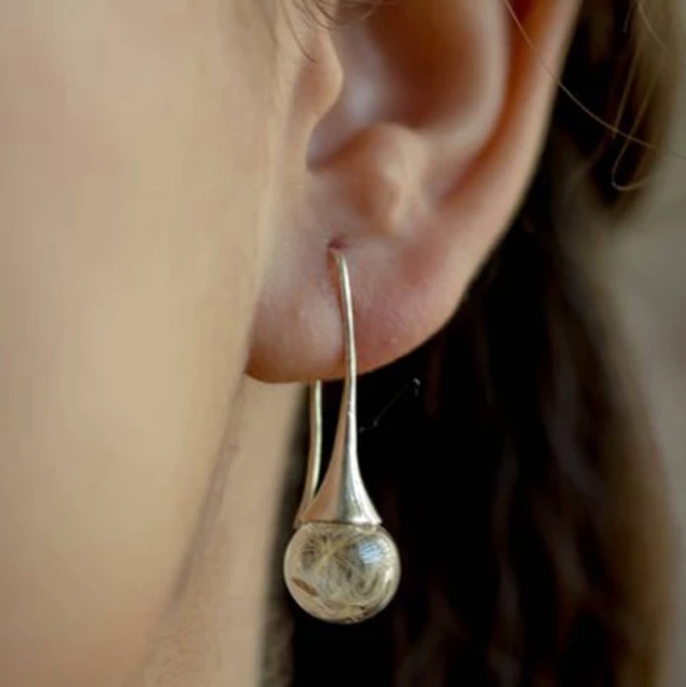 Forever Dandelion Wish Earrings