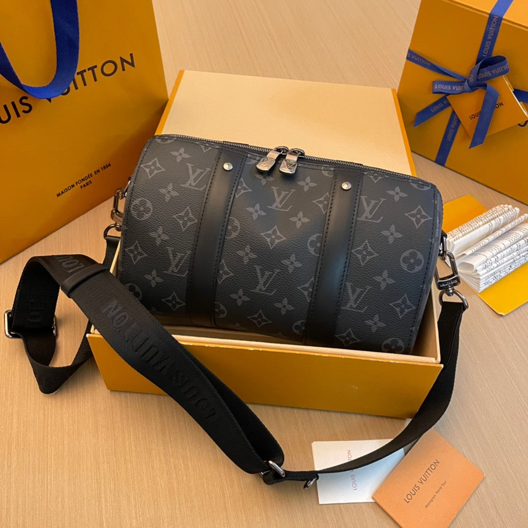 Louis Vuitton LV M45936 CITY KEEPALL Bag 27x17x13cm