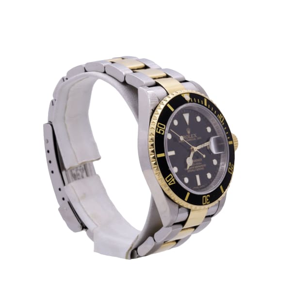Rlx Submariner Black Index Dial Oyster Bracelet Mens Watch 116613LN