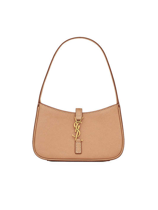Y Le 5 a 7 Mini Hobo Bag in Vegetable-Tanned Leather