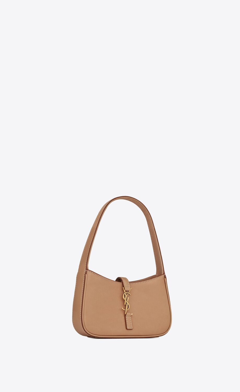 Y Le 5 a 7 Mini Hobo Bag in Vegetable-Tanned Leather