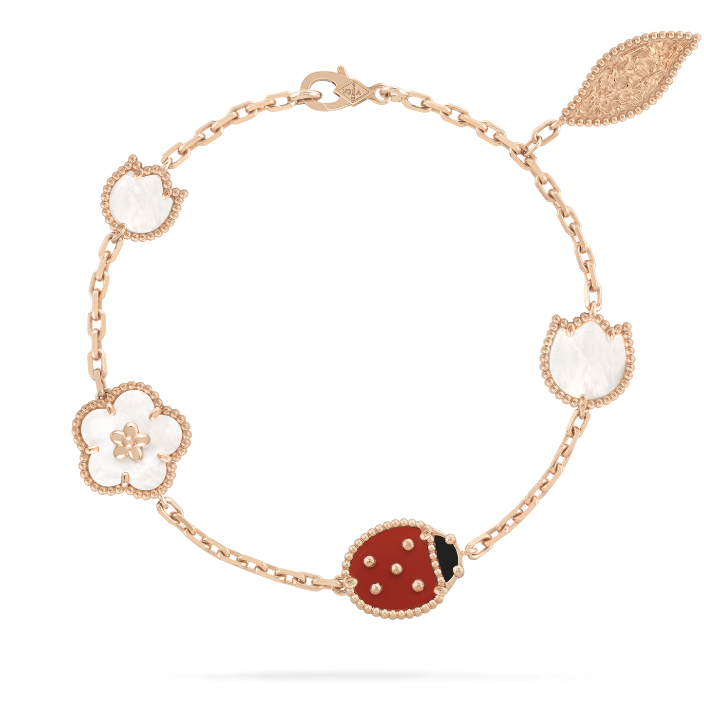 VAN CLEEF & ARPELS Lucky Spring bracelet, 5 motifs