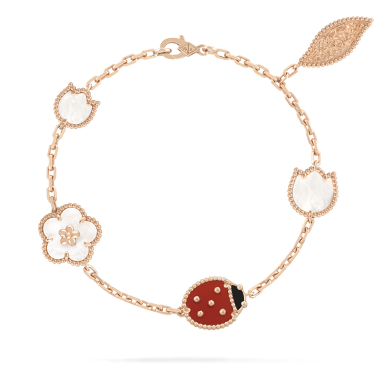 VAN CLEEF & ARPELS Lucky Spring bracelet, 5 motifs