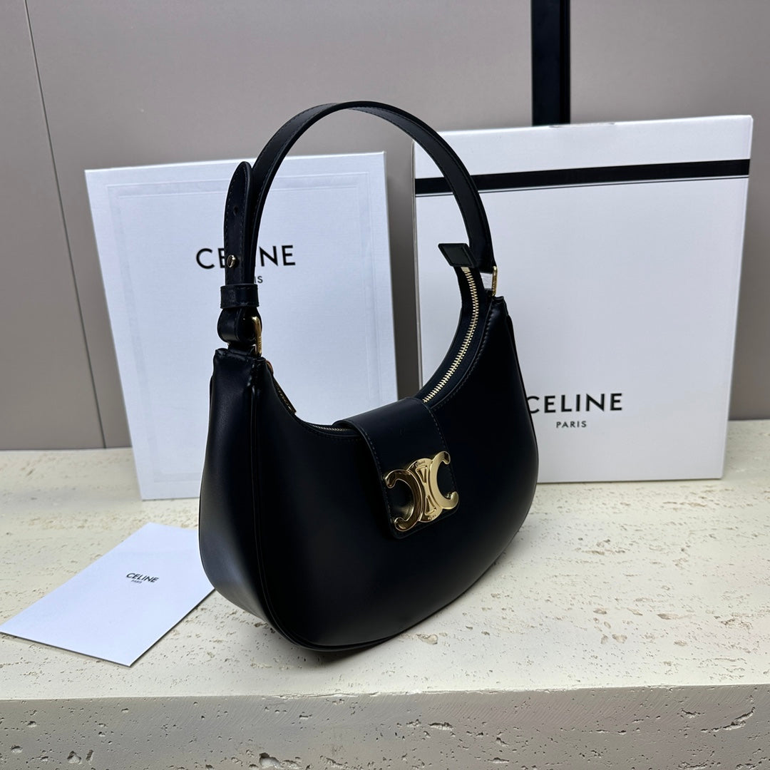 Celine Triomphe Ava Bag Black
