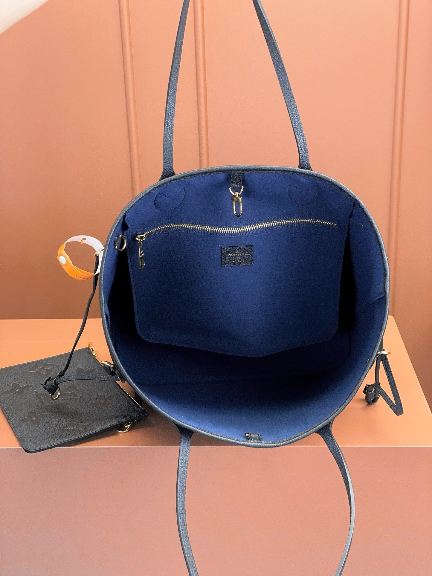 Louis Vuitton LV  M45685 Neverfull MM Bag 31x28x14cm Black