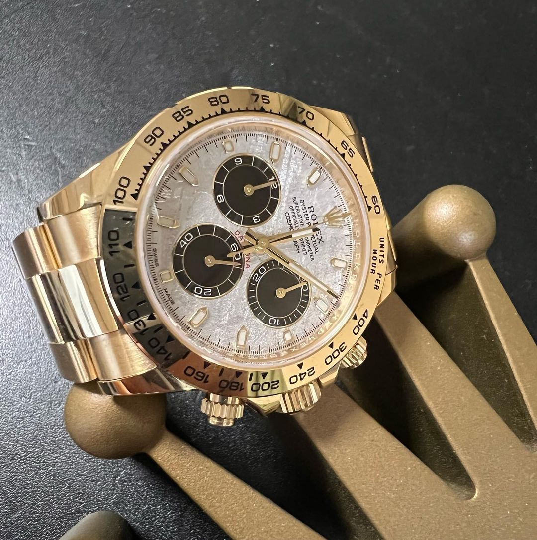 RLX Cosmograph Daytona Yellow Gold Meteorite 116508-0015