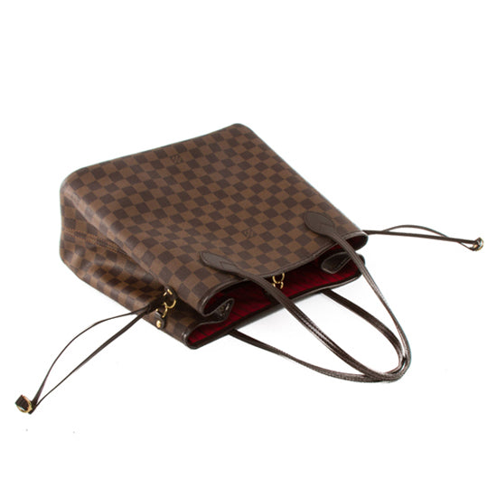 L N51105 Neverfull MM Shoulder Bag Damier Ebene Canvas