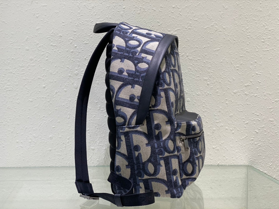 Dior Rider Backpack Bag Beige 30x42x15cm