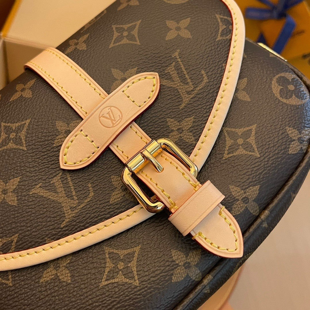 Louis Vuitton Saumur BB Monogram Bag M46740,  20*16*7CM