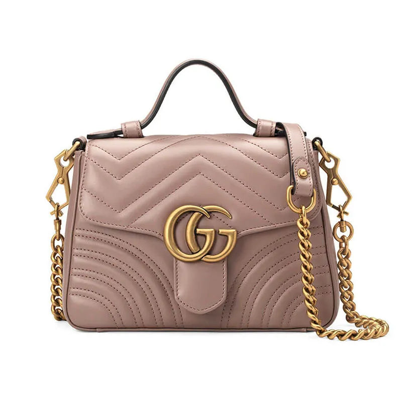 GG Marmont Mini Top Handle Bag