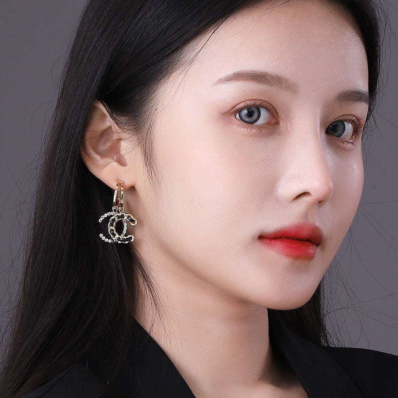 NO.2 Double C earrings