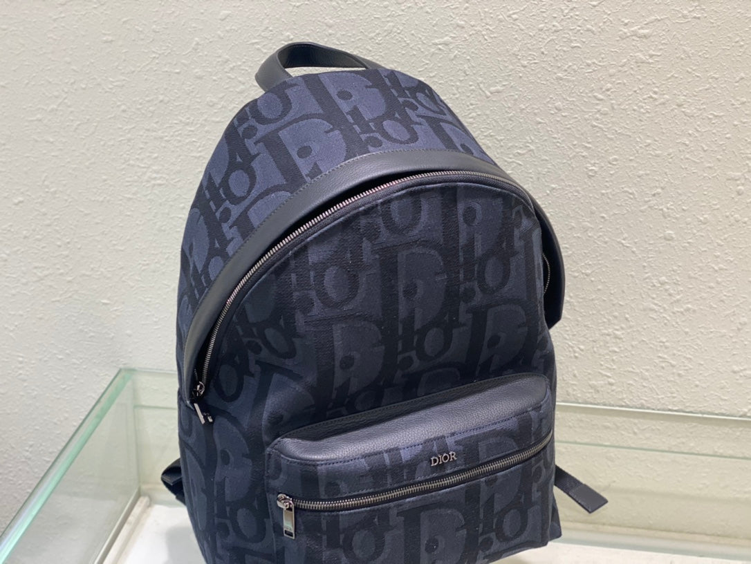 Dior Rider Backpack Bag Black 30x42x15cm