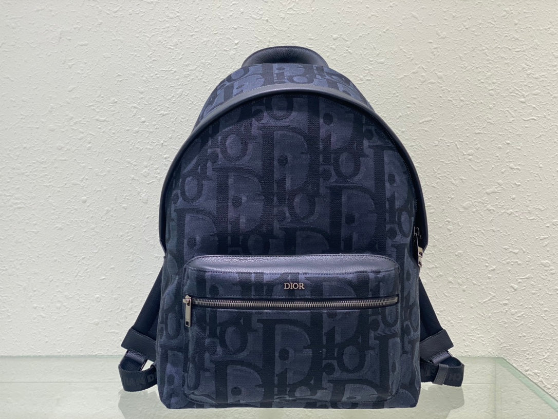 Dior Rider Backpack Bag Black 30x42x15cm