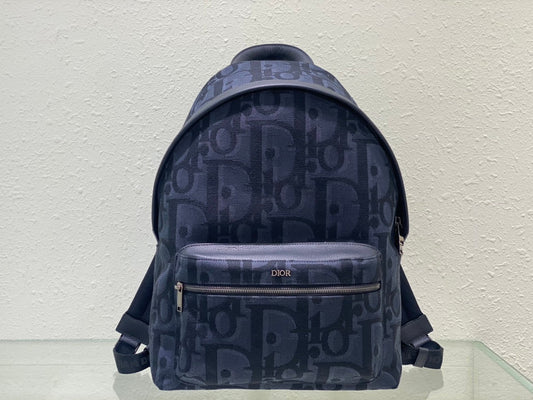 Dior Rider Backpack Bag Black 30x42x15cm