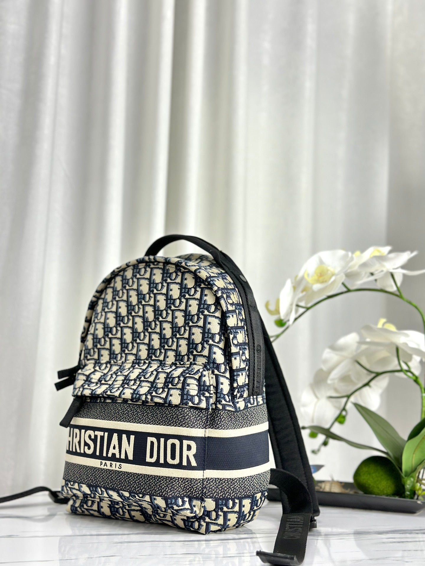 DIOR original oblique backpack 24x32x10cm
