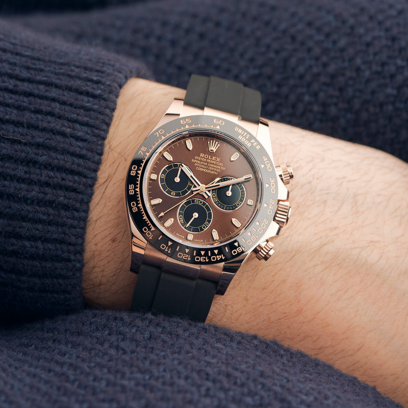 RLX Cosmograph Daytona Everose Gold Oysterflex M116515LN-0041