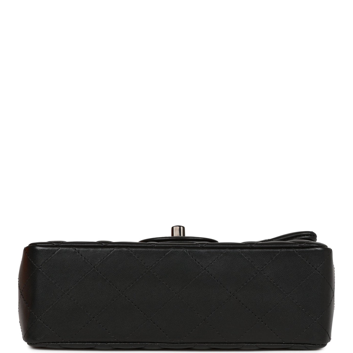 CC Mini Rectangular Flap Bag SO Black Lambskin Black Hardware for MR