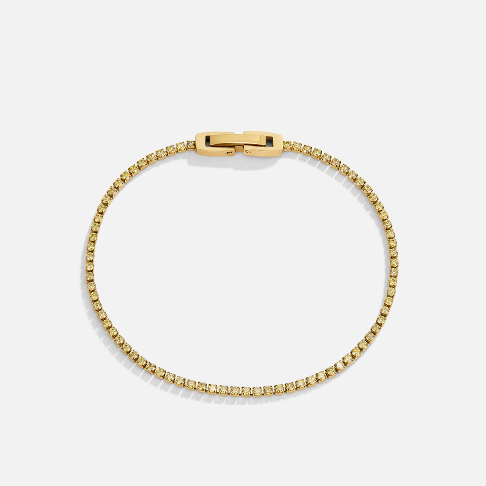 Keana Peridot Crystal Bracelet