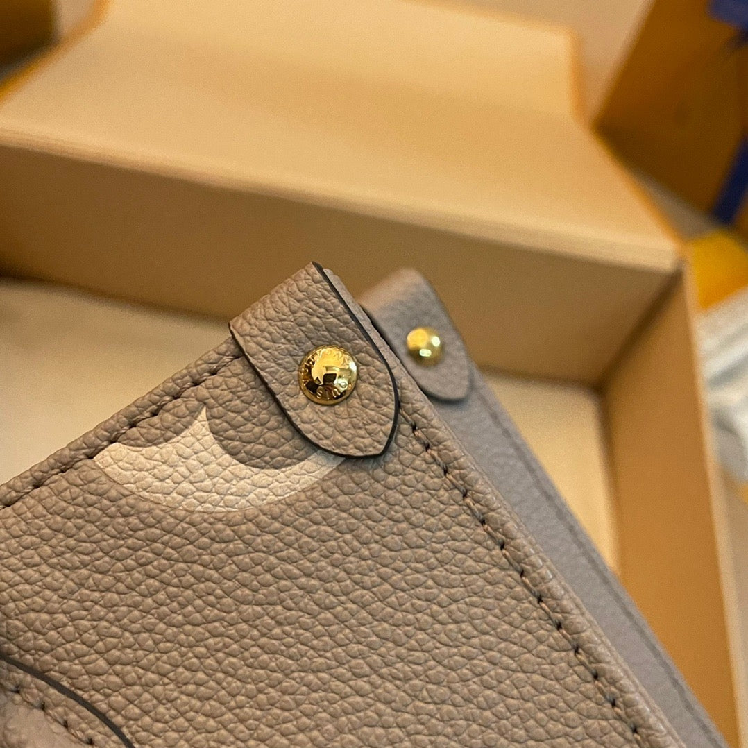 Louis Vuitton Sac Plat Giant Bicolor Monogram Handbag M45654, 25*19*11.5 CM