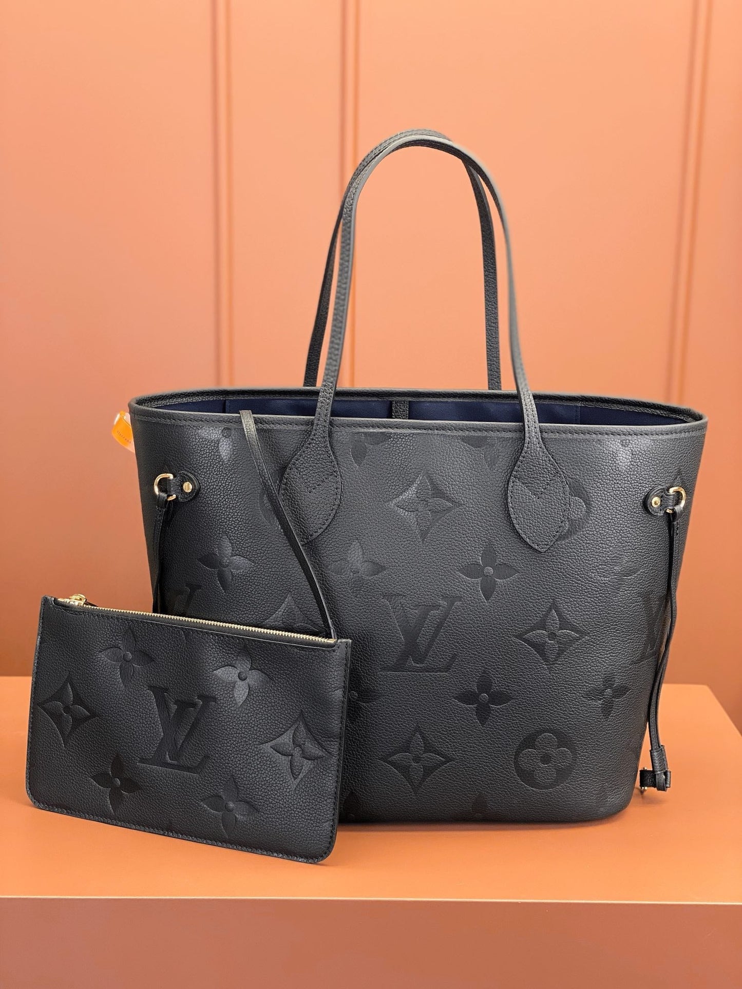 Louis Vuitton LV  M45685 Neverfull MM Bag 31x28x14cm Black