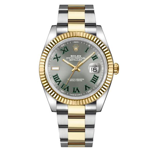 Rlx Datejust 41 Fluted Bezel Men's Watch 126333-0019