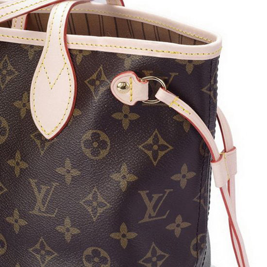 L M40155 Neverfull PM Shoulder Bag Monogram Canvas