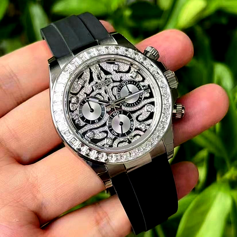 RLX Daytona 116589TBR "Eye of the Tiger" White Gold UNWORN