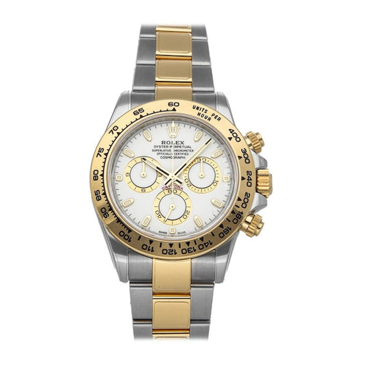 RLX Daytona Steel & Gold White Dial 116503