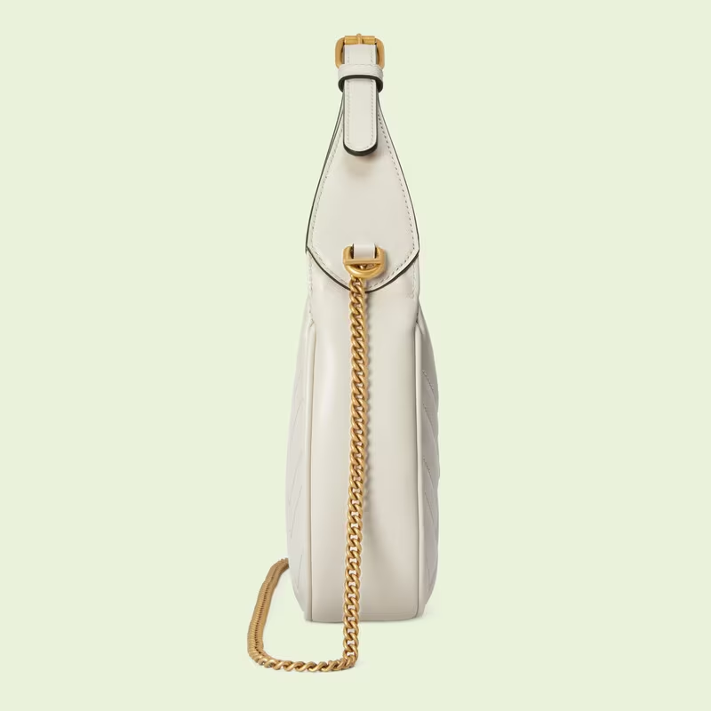 GG Marmont half-moon-shaped mini bag